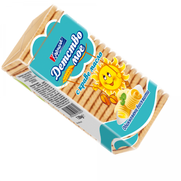 бисквити детство мое с масло 130гр