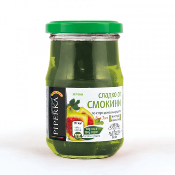 сладко от зелени смокини пиперка 260 гр