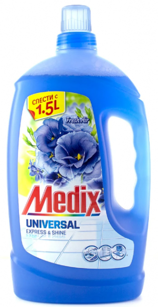 почистващ препарат медикс за под син 1,5 л