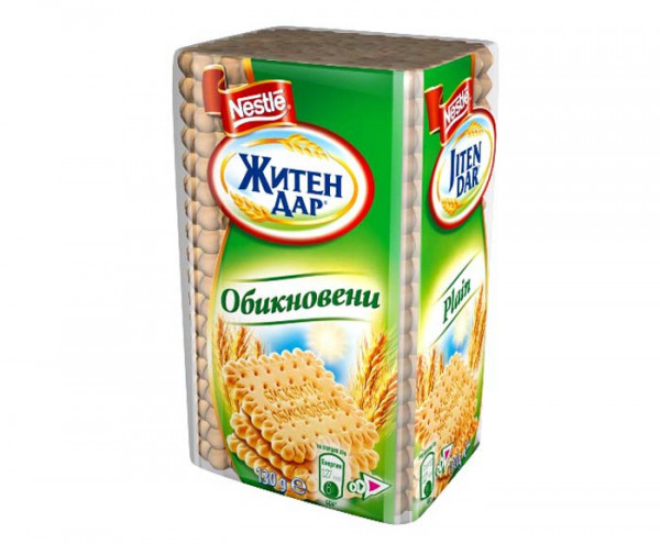 бисквити нестле житен дар обикновени 120гр.