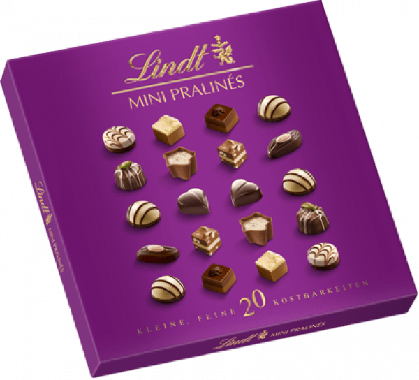бонбониера линдт мини пралинс 100гр.