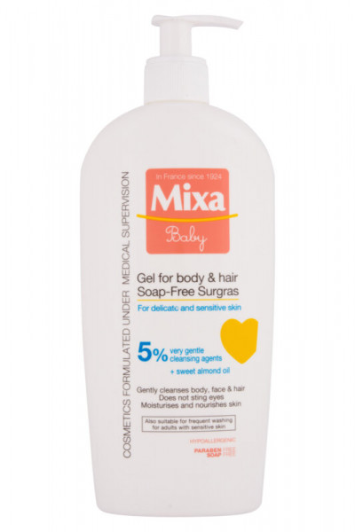 гел за коса и тяло мих 400 мл