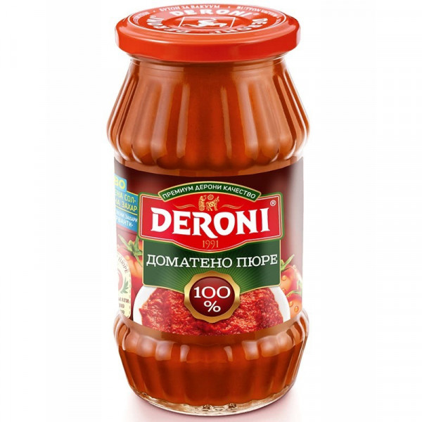 доматено пюре дерони 525 гр