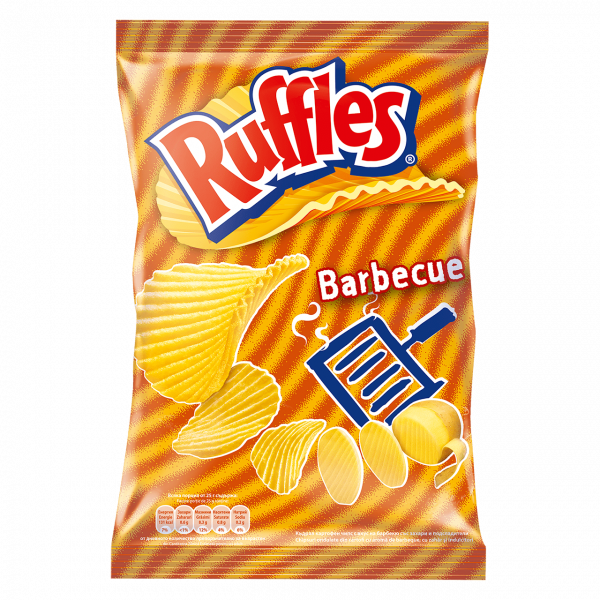 чипс рафълс барбекю 0.32 гр