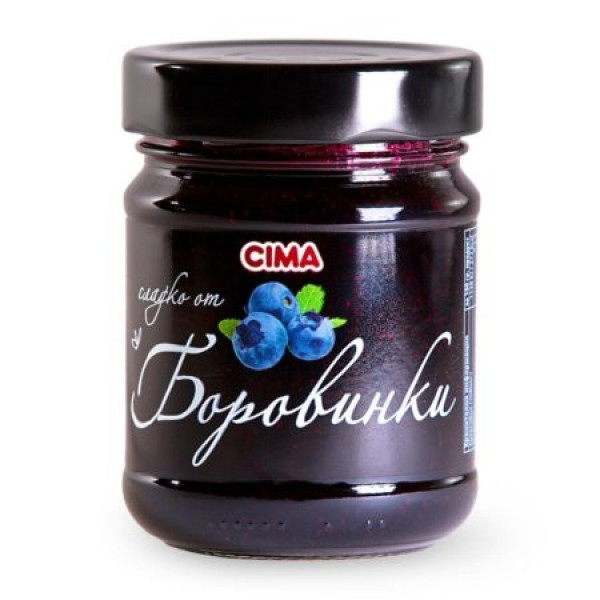 сладко цима боровинка 250г.