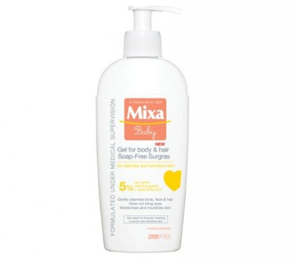 душ-гел за коса и тяло микса 250мл.