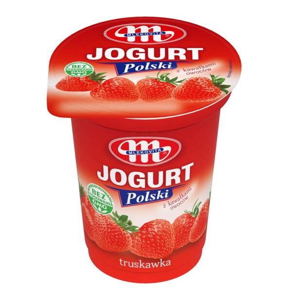 млековита  йогурт ягода 350гр