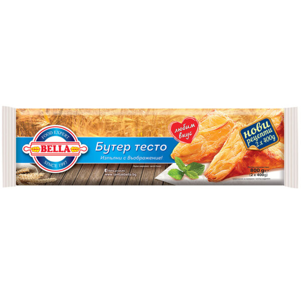 бутер тесто белла 800гр.