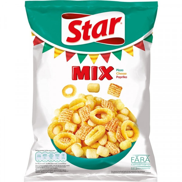 снакс стар микс зелен 100гр