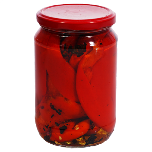 печена капия сола 680гр.