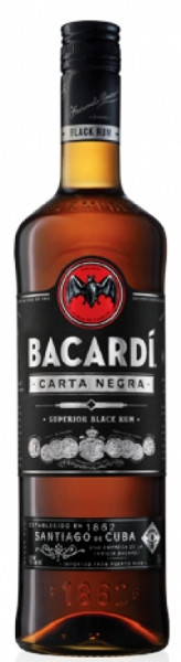 ром бакарди черен 1л