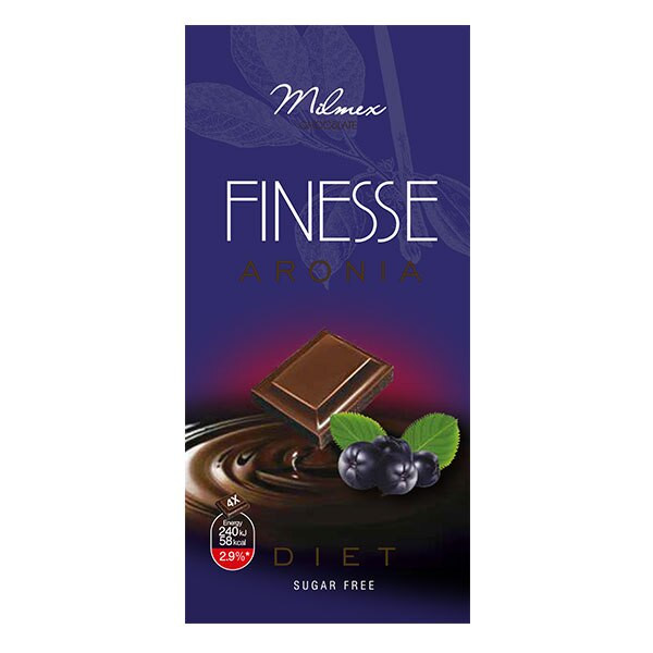 шоколад финес натурален арония 80гр
