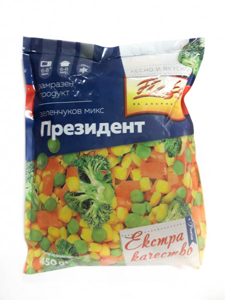 замразен микс президент фиеста 450 гр
