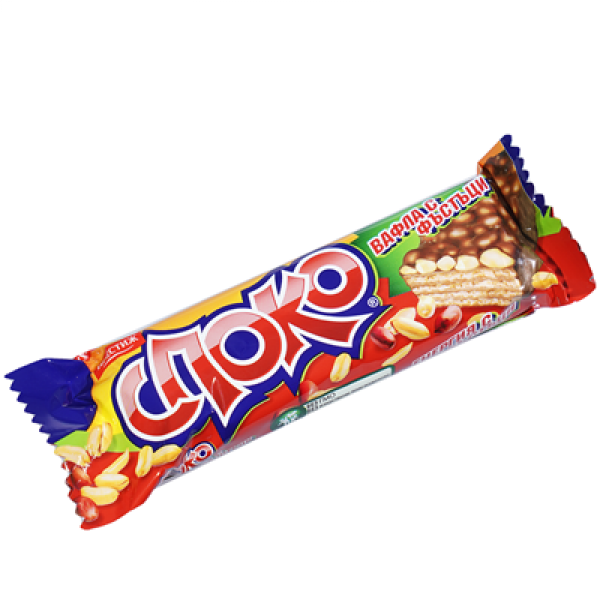 вафла споко с фъстък 35гр.