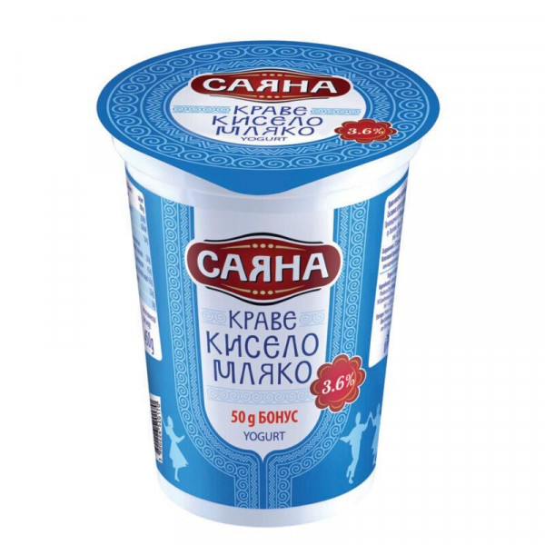 кисело мляко саяна 3,6% 450гр