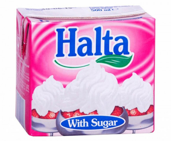 сметана халта сладкарска 500 мл