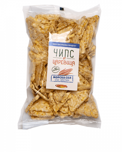 чипс от царевица и морска сол гривас 100г