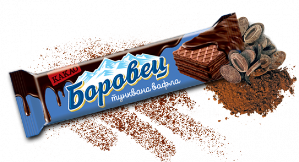 вафла боровец какао дарк 45г