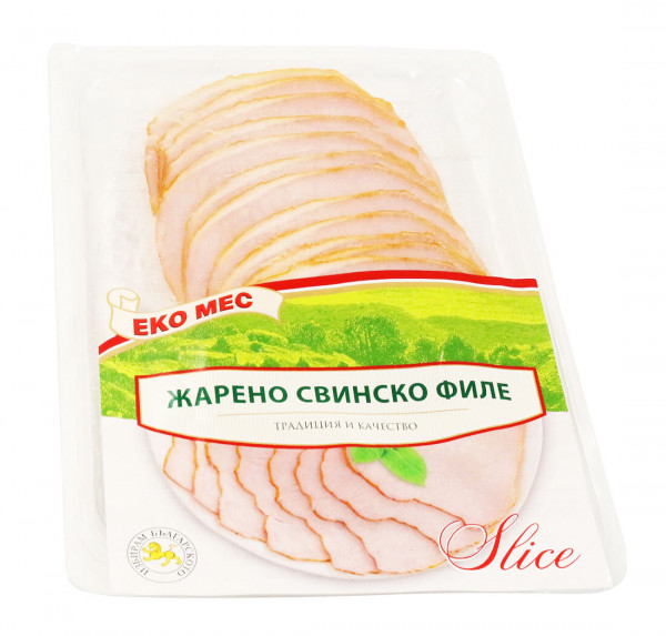 жарено свинско филе еко мес слайс 130гр.