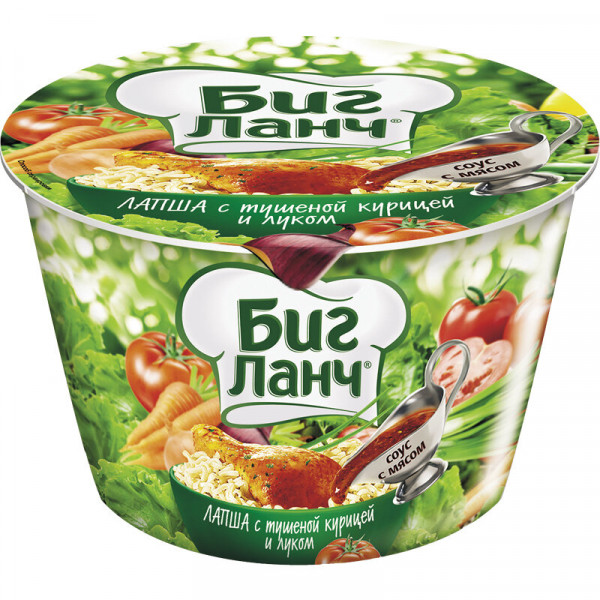 биг лънч пилешко и зеле по корейски 90гр