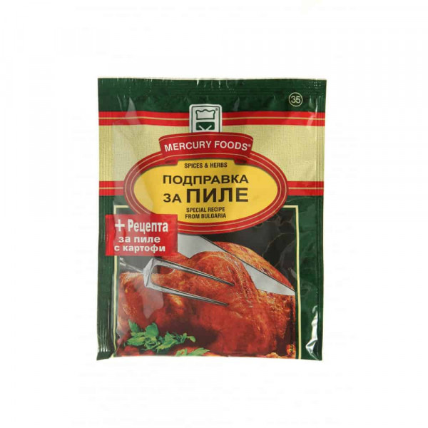 подправка за пиле меркурий 50гр