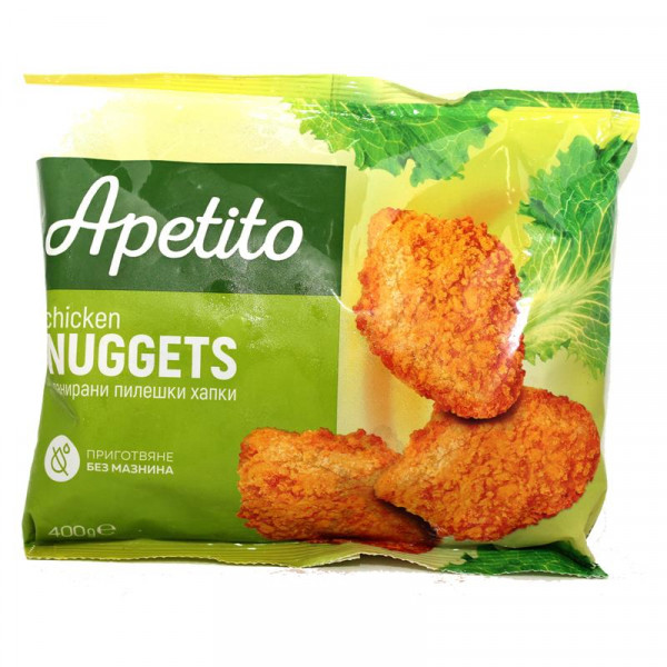 панирани  хапки апетитко 400 гр