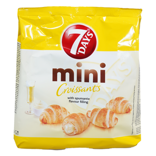 мини кроасан 7 дейс със споманте пълнеж 185гр.