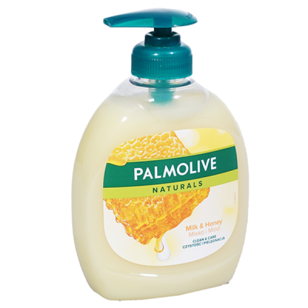 течен сапун палмолив мед и мляко 300 мл