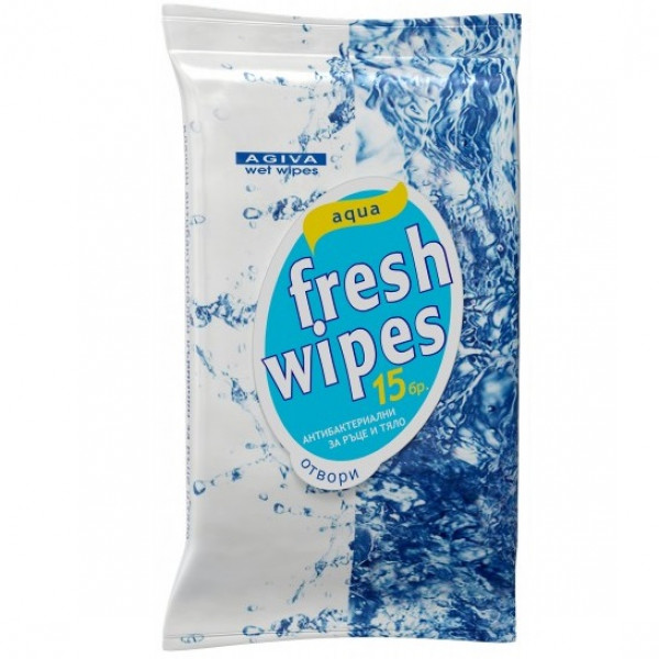 мокри кърпи агива милк 15бр