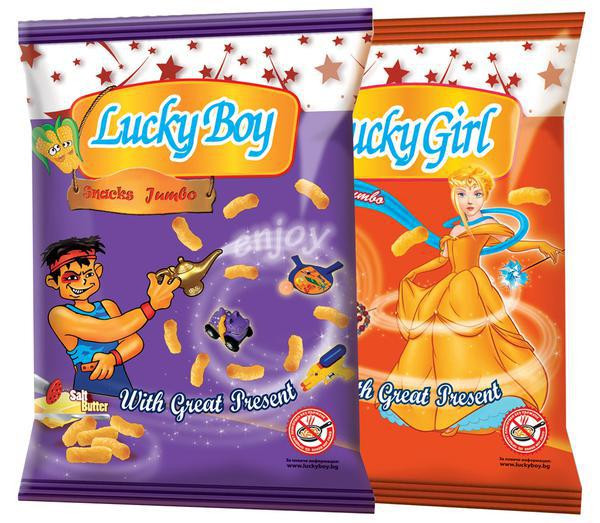 зрънчо лъки гърл джъмбо с хималайска сол 70гр.