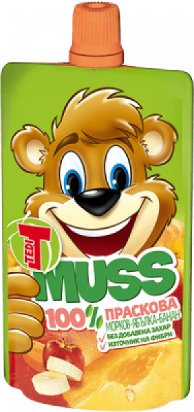 теди мус праскова 100гр
