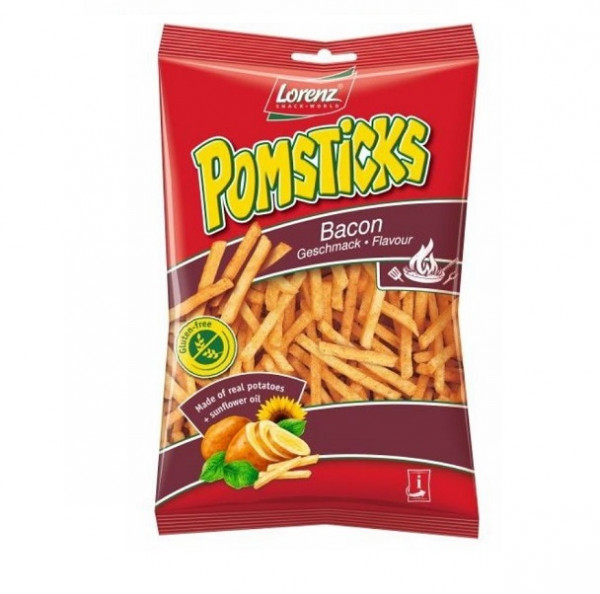 Чипс Помстик Лоренз Бекон - 85гр.