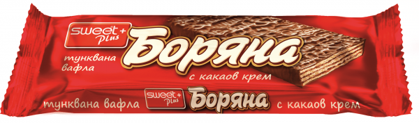 вафла боряна с какаов крем 38гр.