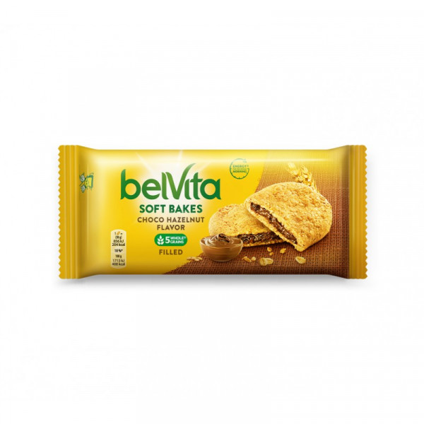 белвита софт с пълнеж от шоколад 50гр