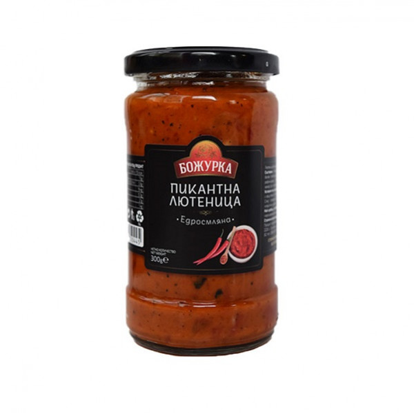 лютеница божурка  пикантна  360гр.