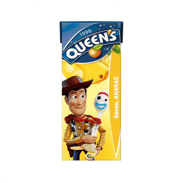 плодов сок куинс банан, ананас 200 мл