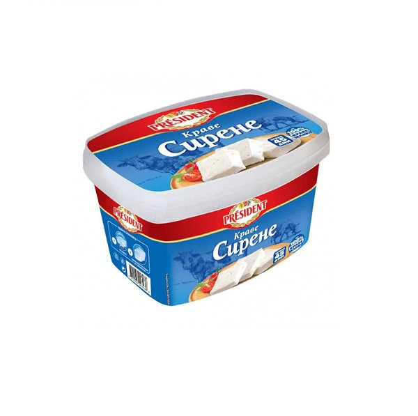 Краве сирене Президент - кутия 0,330 гр.