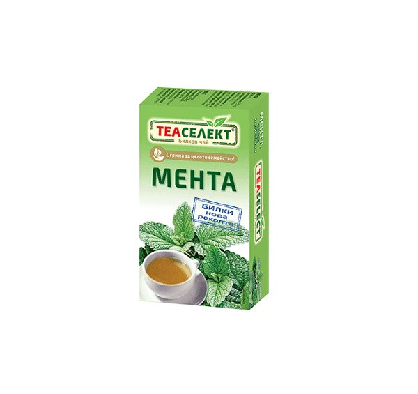 Теаселект чай Мента  - 20 бр.